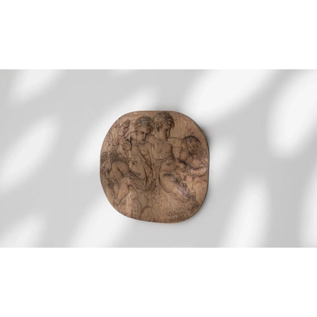Wood 20th Century French Wooden Wall Decoration For Sale - Image 7 of 9