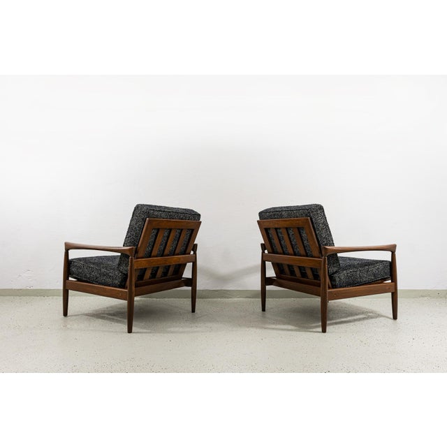 1960s Mid-Century Modern Kolding Armchairs by Erik Wørts for Ikea, 1960s, Set of 2 For Sale - Image 5 of 18