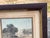 Late 19th Century European School 19th C. Drawing in Original Framing - River Landscape For Sale - Image 5 of 9