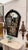 1970s Large Rare Vintage Hollywood Regency Tessellated Horn Wall Mirror For Sale - Image 5 of 12
