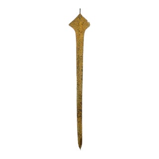 Early 20th Century Topoke Iron Sword Currency For Sale