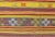 Vintage Turkish Kilim Rug in Yellow, Red, Green, and Blue With Tribal Motifs For Sale - Image 10 of 13