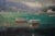 Artist Signed Boat & Village Oil Painting on Canvas For Sale - Image 10 of 12