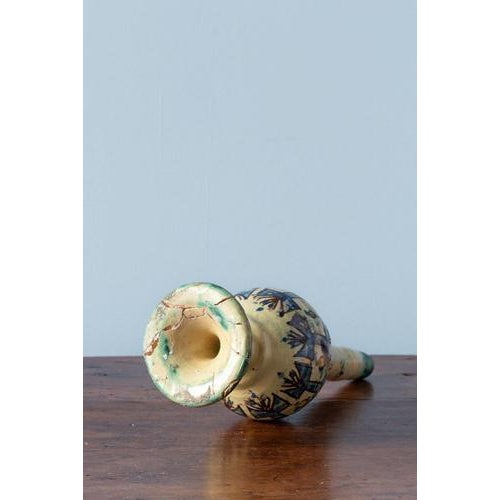 Ceramic Moroccan Rosewater Sprinkler from Fez, 1800s For Sale - Image 7 of 8