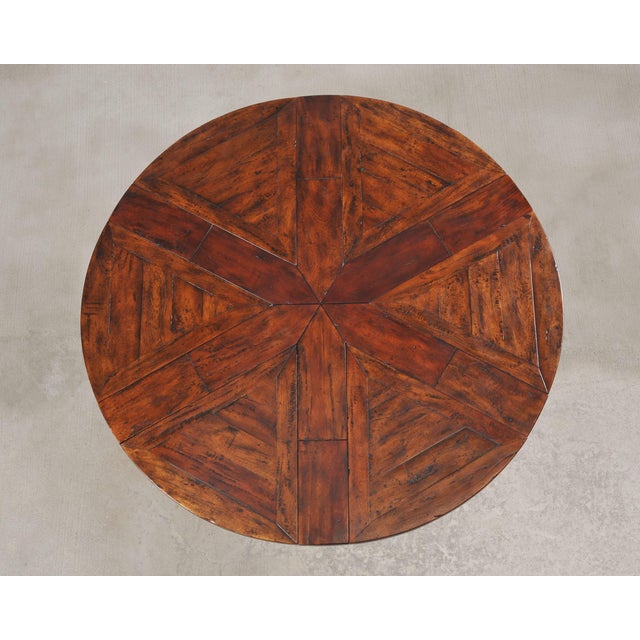 2000 - 2009 Theodore Alexander Castle Bromwich Mahogany Jupe Dining Table For Sale - Image 5 of 18