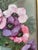 1960s Vintage Original Flower Oil Painting, Signed Floral Still Life For Sale - Image 5 of 12
