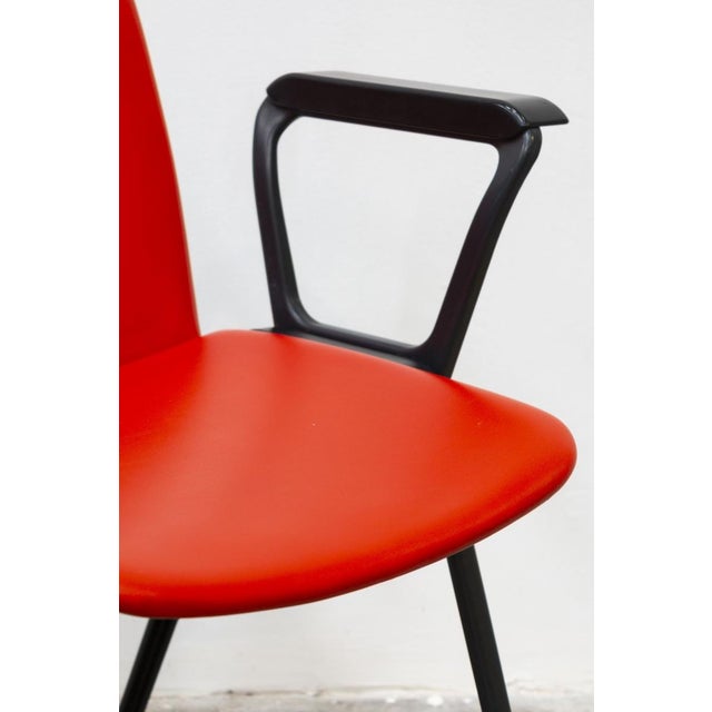 Mod. K Desk Chairs by Lucci & Orlandini for Velca, 1970s, Set of 8 For Sale - Image 6 of 8
