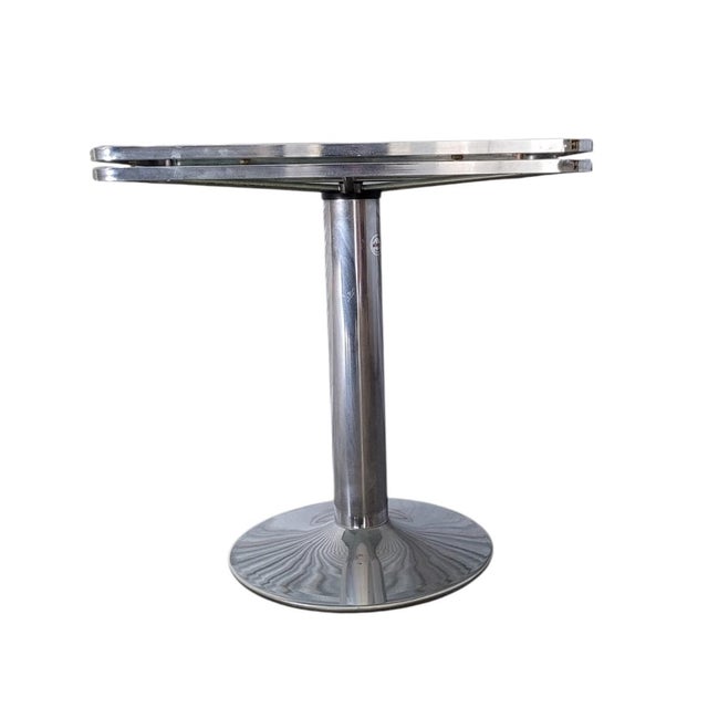 This elegant console table, produced by Allegri in the 1970s, is a refined expression of the Italian modernist design of...