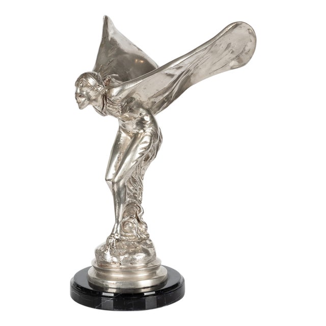 20th Century Rolls Royce Spirit of Ecstasy Statue For Sale
