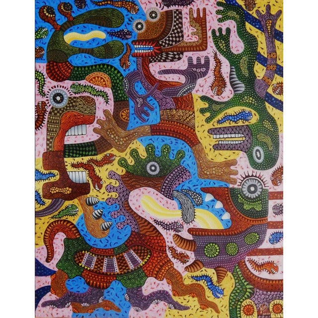 Kusbudiyanto, Pandemic, 2020, Acrylic on Canvas For Sale - Image 13 of 13
