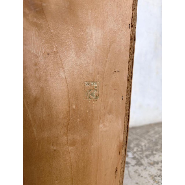 Mid-Century Italian Bamboo and Rattan Bedside Table from Dal Vera, 1960s For Sale - Image 9 of 10