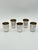 Metal 1950s Rare 5 Soviet Armenian 875 Silver Vodka Cups 875 Star Russian Hallmark 875 Silver Purity Yerevan Opera 1955 Gilt For Sale - Image 7 of 8