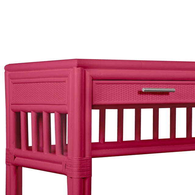 Colony Desk, Hot Pink For Sale - Image 9 of 9