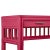 Colony Desk, Hot Pink For Sale - Image 9 of 9