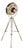 Vintage Industrial Black Hospital Operating Lamp on Bilora Tripod, 1980s For Sale