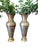 Pair of Large Mid-Century Indian Etched Brass Vases For Sale - Image 11 of 11