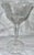 Glass Set of 4 Sherry Stem Glasses With Cut Glass Roses & Leaves For Sale - Image 7 of 11