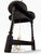 Vintage Frederick Cooper Mid-Century Clover Table Lamp With Gold Top and Linen Shade For Sale - Image 9 of 9