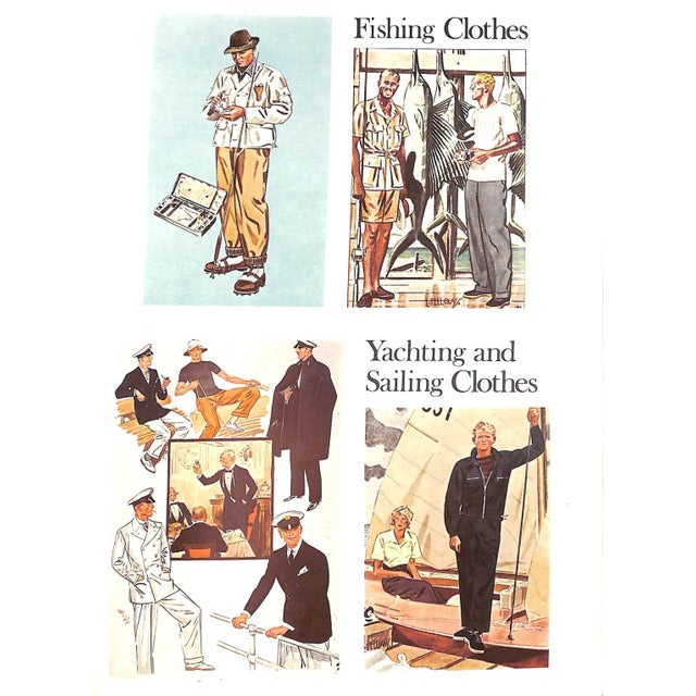 Modern Esquire's Encyclopedia of 20th Century Men's Fashions" 1973 Schoeffler, o.e. And Gale, William For Sale - Image 3 of 11
