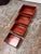 Wood Vintage Red Finish Wood Nesting Tray Boxes, Set of Four For Sale - Image 7 of 12