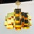 1970s Curtis Jeré Brass Cubist Cubist Chandelier, Signed For Sale In Dallas - Image 6 of 14