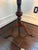 Wood Vintage Chippendale-Style Mahogany Drum Table With Drawer & Claw Feet For Sale - Image 7 of 10