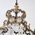 1930s Metal and Glass Chandelier For Sale - Image 8 of 10