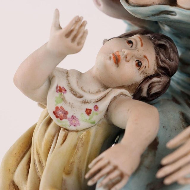 Antique Italian Sculpture Religious Subject, 1900 For Sale - Image 5 of 14