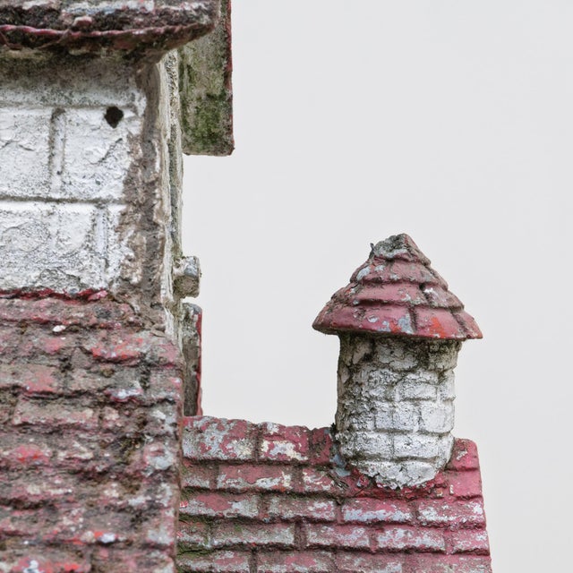 20th Century French Folk Art Concrete Model of Church For Sale - Image 9 of 18