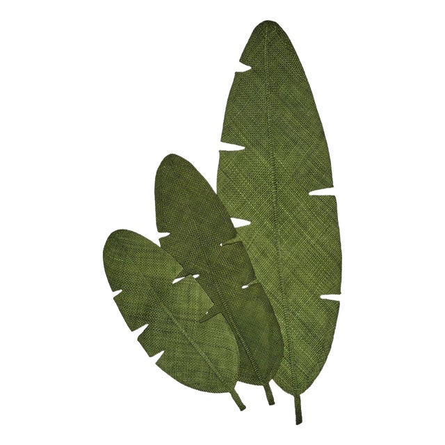 Johanna Ortiz Dark Jungle Mythic Ecosystem Maxi Table Mats Set For Sale