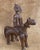 Bronze Vintage African Dogon Bronze Horseman 6.75" H For Sale - Image 8 of 10