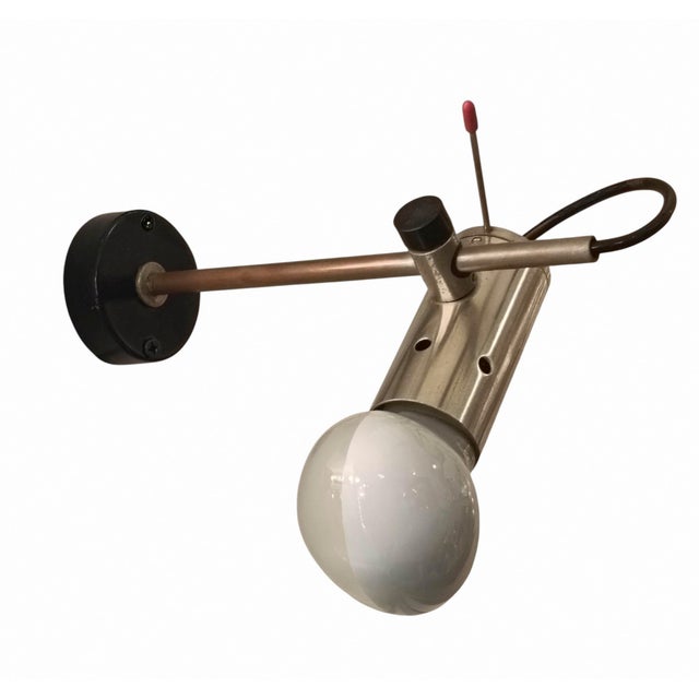 Vintage Cornalux Series Wall Lamp by Tito Agnoli for Oluce, 1960s For Sale - Image 10 of 10