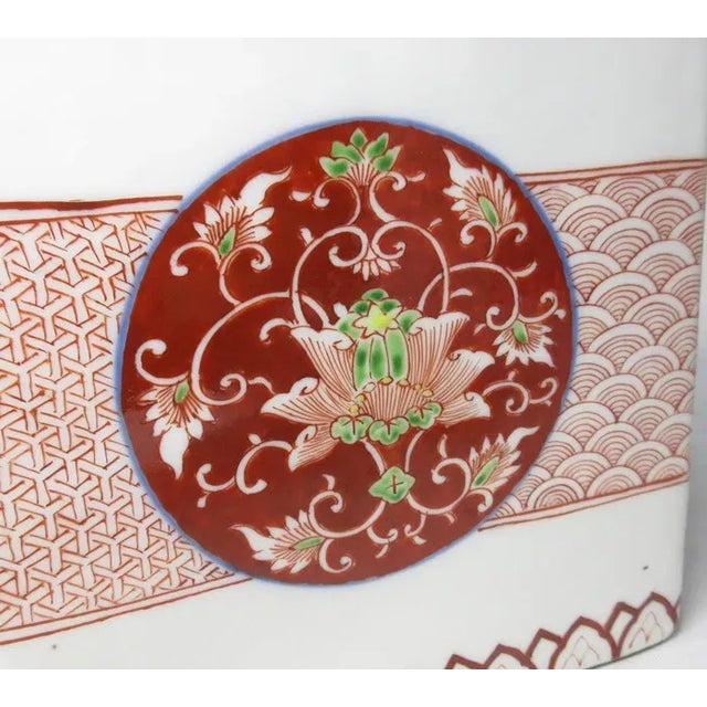 Antique Japanese Imari Porcelain Tea Ceremony Mizusashi For Sale In Chicago - Image 6 of 6