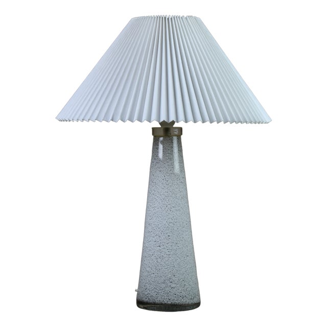 Table Lamp attributed to Bengt Orup for Hyllinge Glasbruk, Sweden, 1960s For Sale