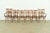 Mid-Century Modern Kipp Stewart for Drexel Declaration Sculpted Walnut Dining Chairs, Set of Six For Sale - Image 3 of 13