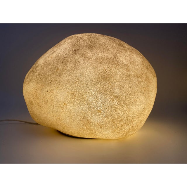 A luminous object *by artist and designer André Cazenave *1928-2003 *Luminous object in the shape of a boulder, large...