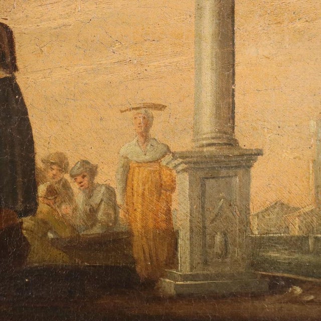 After Giovanni Michele Graneri, Scene of Popular Life, Oil Painting on Canvas, Framed For Sale - Image 8 of 14