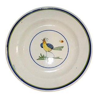 French Faience Ironstone Bowl For Sale