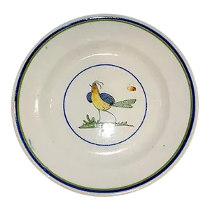 French Faience Ironstone Bowl