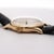 1940s Vintage Rolex Precision 12325 Gold Manual Wind Sub Dial on Leather Watch For Sale - Image 5 of 10