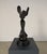 Art Nouveau Bronze Dragonfly Woman Sculpture on Marble – 18” Tall For Sale - Image 10 of 10