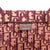 Christian Dior Book Medium Oblique Embroidery Burgundy Canvas Tote Bag For Sale In Houston - Image 6 of 8