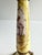 Metal Antique Victorian Signed Porcelain & Brass Sevres Candle Holder, Painted Lady For Sale - Image 7 of 14
