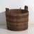 Rustic Vintage Wooden Barrel with Iron Straps, Central Europe, 1920 For Sale - Image 3 of 8