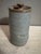 Blue Vintage Studio Pottery Lidded Vessel Soft Blue Grey Glaze With Impressed Marks For Sale - Image 8 of 8