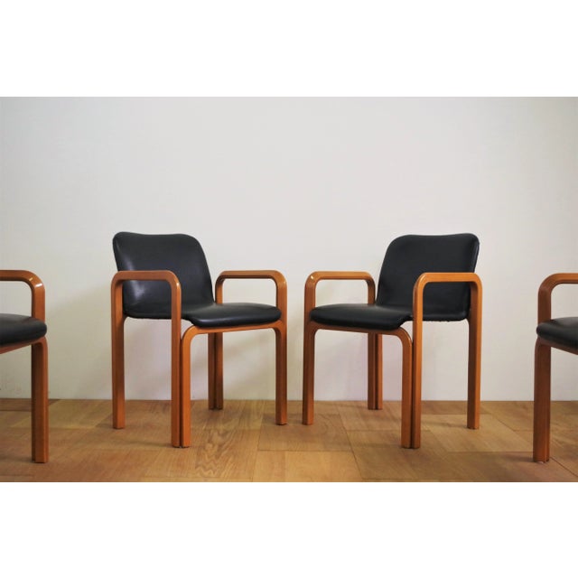Chairs from Pillini Furniture, 1970s, Set of 4 For Sale - Image 4 of 13