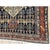 Late 19th Century 1890s Small Deep Blue Classic Vase Medallion Antique Senneh Knotted Wool Rug For Sale - Image 5 of 8