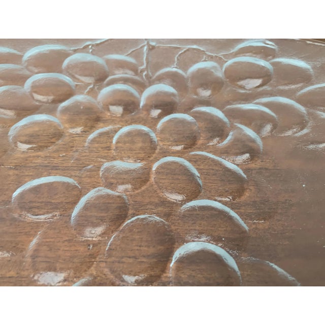 Vintage Swedish Glass Plate with Grape Decoration by Ann Wärff for Kosta Boda For Sale - Image 5 of 18