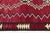 Textile Modern Southwestern Navajo-Style Handmade Wool Area Rug in Crimson and Obsidian For Sale - Image 7 of 10