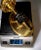 Metal 1950's French Regency Gilt and Patinated Bronze Hand/ Fist Torch Sconce For Sale - Image 7 of 11
